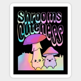 Shrooms Cuteness Sticker